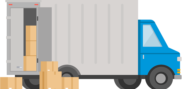 トラックのイラスト