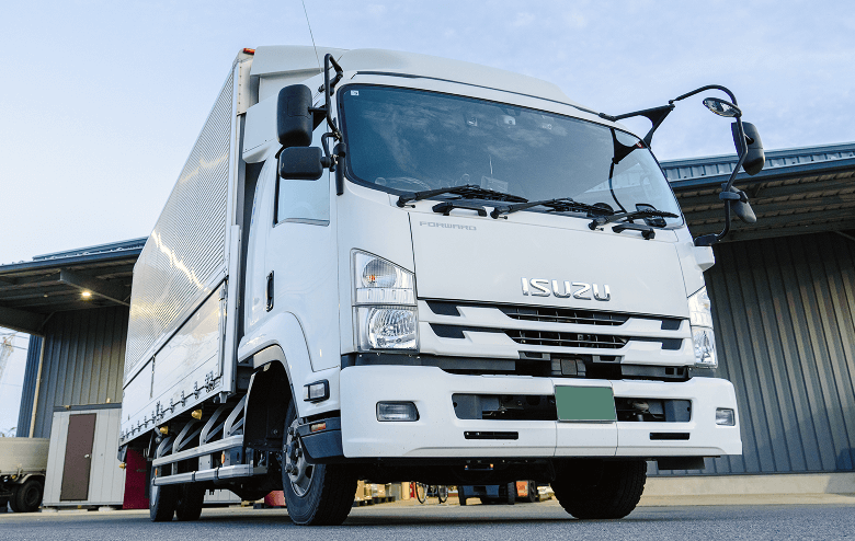 トラックの写真