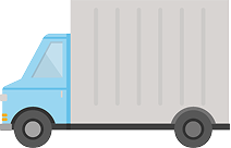 トラックのイラスト